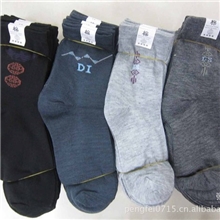 大量批发大电脑成人男袜散装男袜吊花男袜秋冬男棉袜抗菌袜