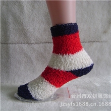 供应库存羽绒纱童袜便宜童袜儿童毛圈袜保暖宝宝袜袜子批发