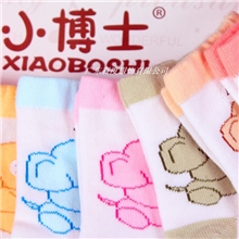 【俏皮象】小博士／竹纤维儿童袜子／无骨缝合松口／宝宝袜