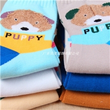 【PUPPY】旭威／羽毛纱儿童袜／无骨缝合松口／宝宝袜批发