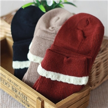 日单森系袜子批发全棉森女袜纯棉复古翻边袜公主袜堆堆袜