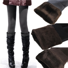 2013秋冬新款加厚不倒绒卡拉绒保暖裤九分裤子女打底裤女装裤子