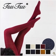 TSUTSU羊毛内拉绒连裤袜超级爆款精品裤袜