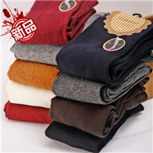 正品保障原单外贸特价百变超长宽边口棉长筒袜/高筒袜MC0182