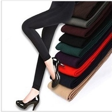 秋冬加厚加绒拉毛踩脚九分女士丝袜连裤袜保暖打底袜子厂家批发