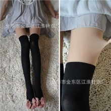 特惠高筒透肉一体防滑落性感经典拼接假长筒连裤袜/丝袜A6616