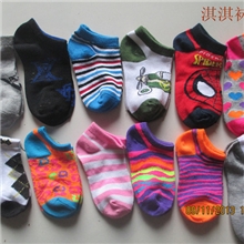 清仓处理宝宝船袜/小孩1-5岁婴幼袜子批发/库存童袜批发