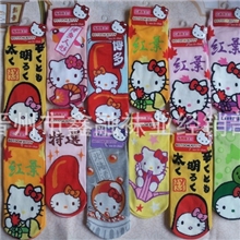 【停售】KT猫卡通女袜纯外贸日单直板精梳棉女式袜子袜子批发