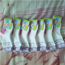 2013新款秋冬季满百包邮纯棉多色卡通提花印花童休闲童袜