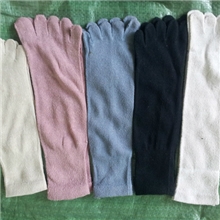 2013特价真丝油丝袜蚕丝蚕棉袜吸汗透气防臭油丝五指袜厂家批发