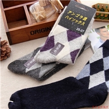 精品兔羊毛男袜批发冬羊毛羊/短袜子/厂家批发热销保暖袜批发