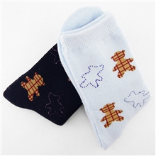 2013秋冬新款女式毛圈袜小熊仔保暖加厚毛巾袜无次品袜子批发