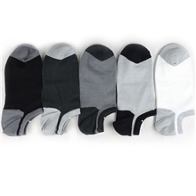 BAMBOO袜子隐形袜商务竹纤维男船袜防滑隐形袜袜子批发