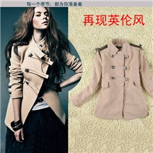 2013再现英伦风新版秋冬装毛呢大衣短款呢子大衣
