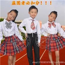 新款特价儿童合唱服中学生小学生朗诵服装幼儿表演服舞台演出服