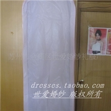 批发防尘袋防尘罩大号粉红婚纱保洁专用袋婚纱袋ST132