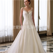 2013新款婚纱拖尾婚纱weddingdress出口婚纱Y11029