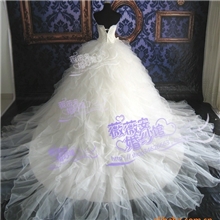 大拖尾婚纱,欢迎各位朋友来订做,来批发