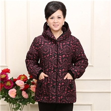 冬装新款中老年棉衣老年人女装秋冬加厚棉服中年妈妈装冬装外套