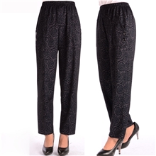 长期有货中老年女装秋冬装裤子妈妈装休闲长裤松紧腰加肥大码女裤