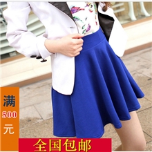 热卖2013韩版春秋季新款大摆裙气质半身裙子A字蓬蓬短裙太阳裙女