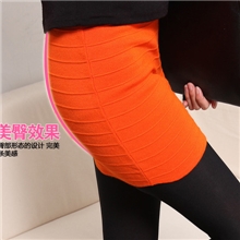 2013新款韩版纯色螺纹短裙包臀秋冬半身裙打底裙毛线裙