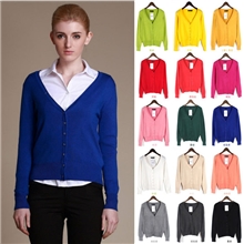 秋季新品针织开衫高品质针织毛衣女士针织衫厂家批发包扣针织衫