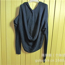 外贸原单女装批发品牌尾货羊绒羊毛毛织开衫