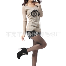 毛衣加工厂新款春秋装女式针织衫套头衫女式毛衣提供加工订做