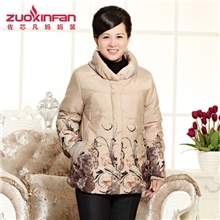 中老年棉衣外套中年人秋冬装棉袄女装棉服妈妈装保暖棉衣2013新