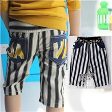 新夏款童裤批发童装裤男童中裤厂家直销(No.525lv)