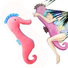 （限亏200个）毛绒玩具批发胖版海马公仔抱枕男朋友抱枕公仔