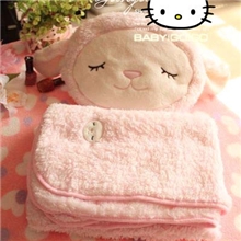 珊瑚绒卡通多利羊毛绒玩具空调被靠垫抱枕车载毯空调毯宝宝盖毯