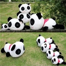 批发供应超大号趴趴熊猫公仔趴趴熊猫抱枕毛绒玩具公仔布娃娃