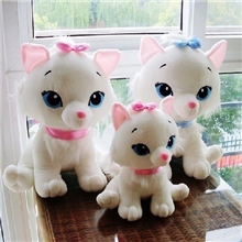 新款小猫玩偶猫咪布娃娃狐狸玛丽猫公仔猫猫特价