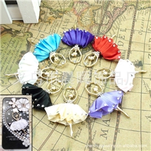 布裙芭蕾女孩diy配件厂家批发合金饰品手机美容贴饰批发