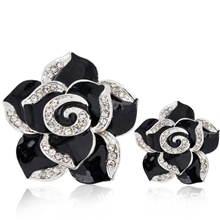 合金山茶花/diy手机材料包/饰品diy配件/水钻工厂/美容材料批发