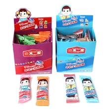 不二家安全纸棒牛奶大棒棒糖果味大棒棒糖280g休闲食品批发