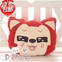 包邮啊狸啊哩阿里阿狸空调被抱枕被折叠被子靠枕夏凉被布娃娃