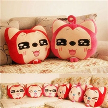 创意啊哩阿哩阿里阿狸抱枕靠垫可爱布娃娃毛绒玩具女生礼品