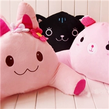 情人节特卖！韩国可爱卡通多功能车用护腰枕靠背/靠垫/减压腰垫