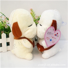 25秒录音娃娃情侣流浪狗录音公仔流氓狗狗发声毛绒玩具玩具批发