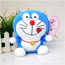 【快乐正品】25秒哆啦A梦录音娃娃机器猫叮当猫录音公仔创意礼品