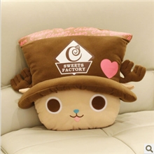 特价卡通海贼王乔巴抱枕靠枕两用情侣生日节日礼物