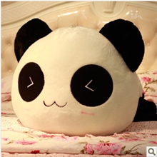 正品趴趴熊猫公仔趴趴熊毛绒玩具可爱抱枕靠垫超大号1米熊猫特价