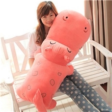 厂家直销河马公仔布娃娃毛绒玩具超大抱枕玩偶情侣生日礼物