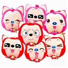 厂家直销一件代发阿狸暖手捂抱枕U型枕腰靠毛绒玩具娃娃批发