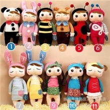 正版metoo咪兔安吉拉安抚娃娃毛绒玩具公仔情侣生日礼物30cm