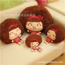 毛绒玩具摩斯娃娃新品大头妹妹摩丝娃娃个性礼物50厘米