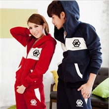 W1051情侣男女装韩版休闲全套学生班服整套运动套装女校服批发